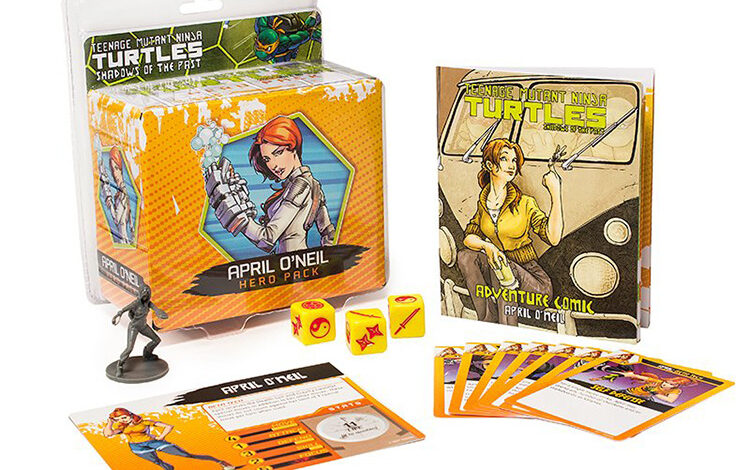 Teenage Mutant Ninja Turtles: Shadows of the Past April O'Neil Hero Pack (IDW Games)