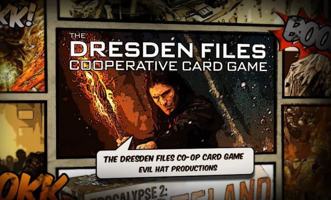 The Dresden Files Collective Card Game Video