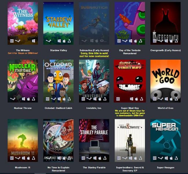 Humble Freedom Bundle (Humble Bundle)