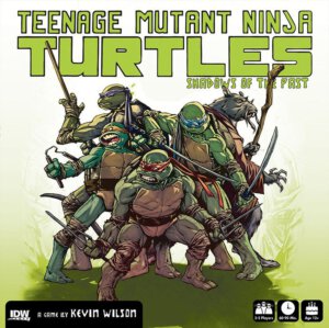 Teenage Mutant Ninja Turtles: Shadows of the Past Box Art (IDW Games)