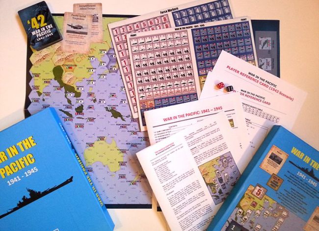 War in the Pacific 1941-1945 Components (White Dog Games)