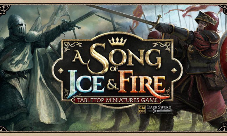 A Song of Ice & Fire: Tabletop Miniatures Game Logo (CoolMiniorNot)