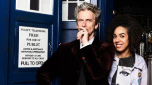Peter Capaldi and Pearl Mackie in Doctor Who (BBC)