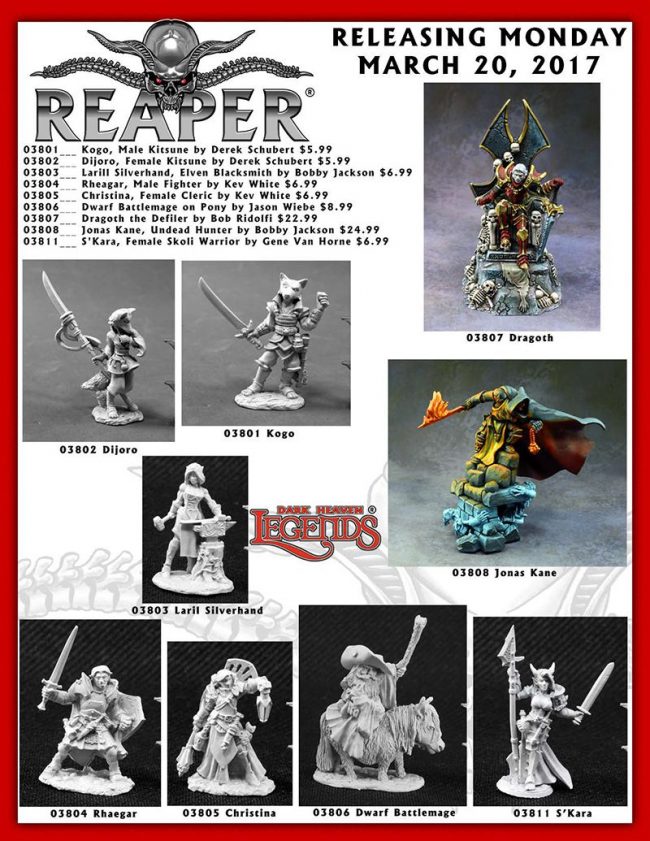 Reaper 03-20-17 (Reaper Miniatures)