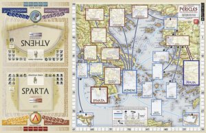 Pericles: The Peloponnesian Wars 460-400 B.C. Game Board (GMT Games)