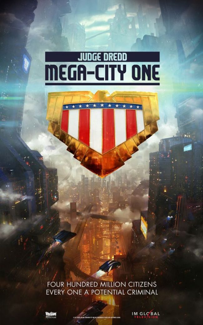 Judge Dredd: Mega-City One Poster (IM Global Television/Rebellion)