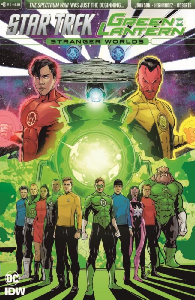 Star Trek/Green Lantern: Stranger Worlds #6 (IDW Publishing)