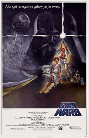 Star Wars Movie Poster 1977 (Lucasfilm)