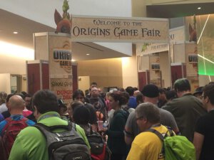 2017 Origins Games Fair Hall Entrance