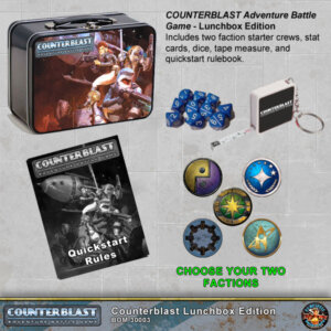 Counterblast 2nd Edition Lunch Box Starter Set (Bombshell Miniatures)