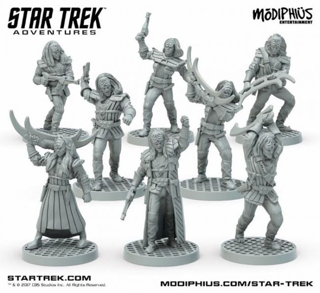 Star Trek Adventures Klingon Minis (Modiphius Entertainment)