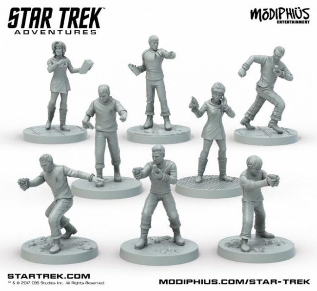 Star Trek Adventures Original Series Crew Minis (Modiphius Entertainment)