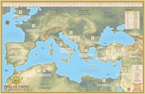 Time of Crisis Map (GMT Games)