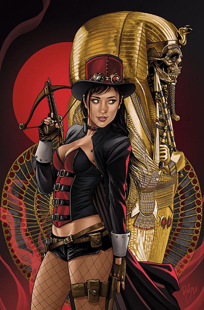 Grimm Fairy Tales Presents Van Helsing vs the Mummy of Amun Ra #6 (Zenescope Entertainment)