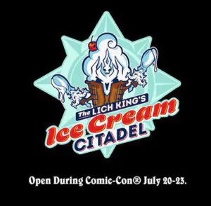 The Lich King's Ice Cream Citadel Logo (Blizzard Entertainment)