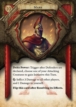 Twilight of the Gods Mars Card (Victory Point Games)