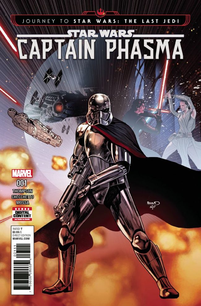 Journey to Star Wars The Last Jedi Captain Phasma #1 (Marvel)