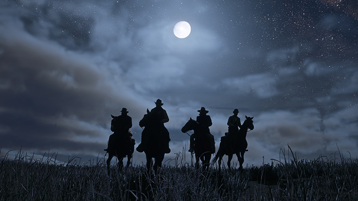 Red Dead Redemption 2 Moonlight Raid (Rockstar Games)