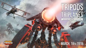 Tripods and Triplanes Kickstarter (Ares Games)