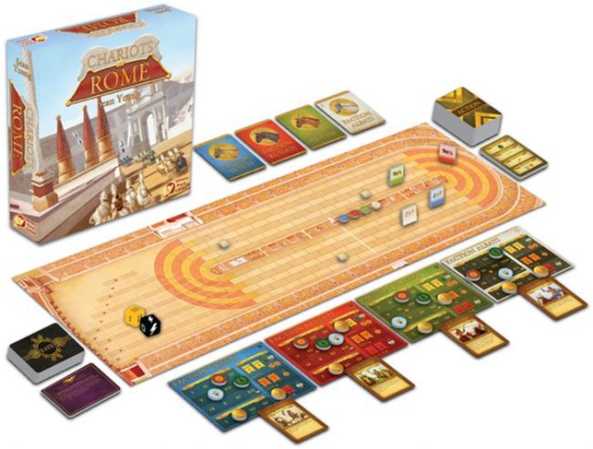 Chariots of Rome Components (Victory Point Games)