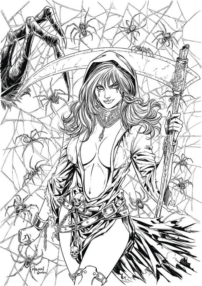 Grimm Tales of Terror 2017: Black & White (Zenescope Entertainment)