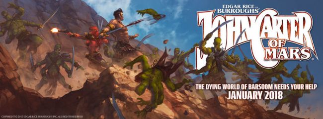 John Carter of Mars - Adventures on The Dying World of Barsoom Splash (Modiphius Entertainment)