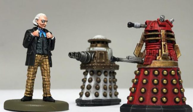 Maximum Extermination Daleks w/ the First Doctor (Warlord Games)