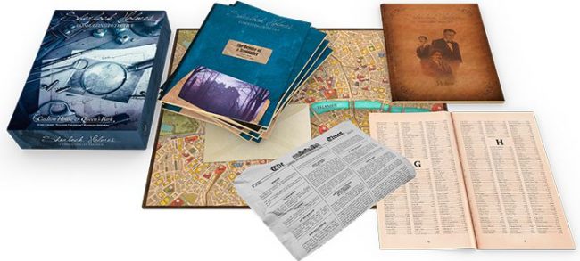 Sherlock Holmes Consulting Detective: Carlton House & Queens Park Components (Asmodee North America)