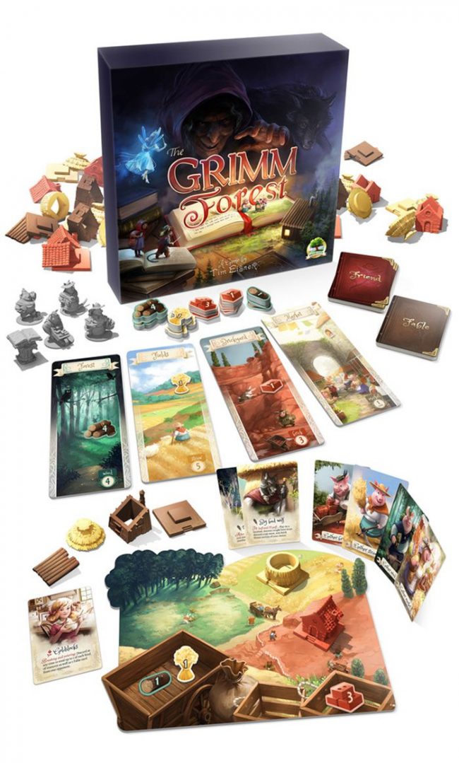 The Grimm Forest Components (Druid City Games/Skybound Entertainment)