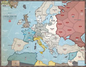 Cataclysm: A Second World War ETO Map (GMT Games)