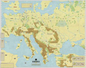 Empires and Alliances Map (Compass Games)