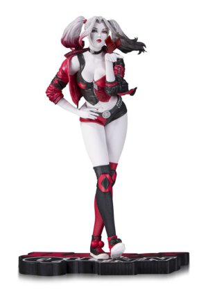 Harley Quinn Red, White & Black Designed by Stanley “Artgerm” Lau (DC Collectibles)