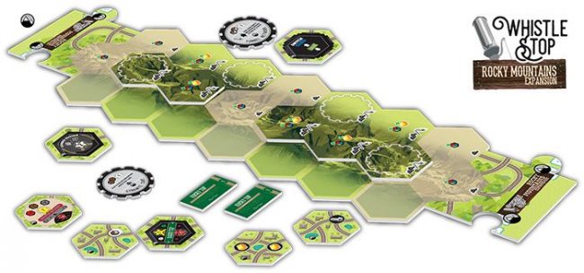 Whistle Stop: Rocky Mountains Components (Bezier Games)