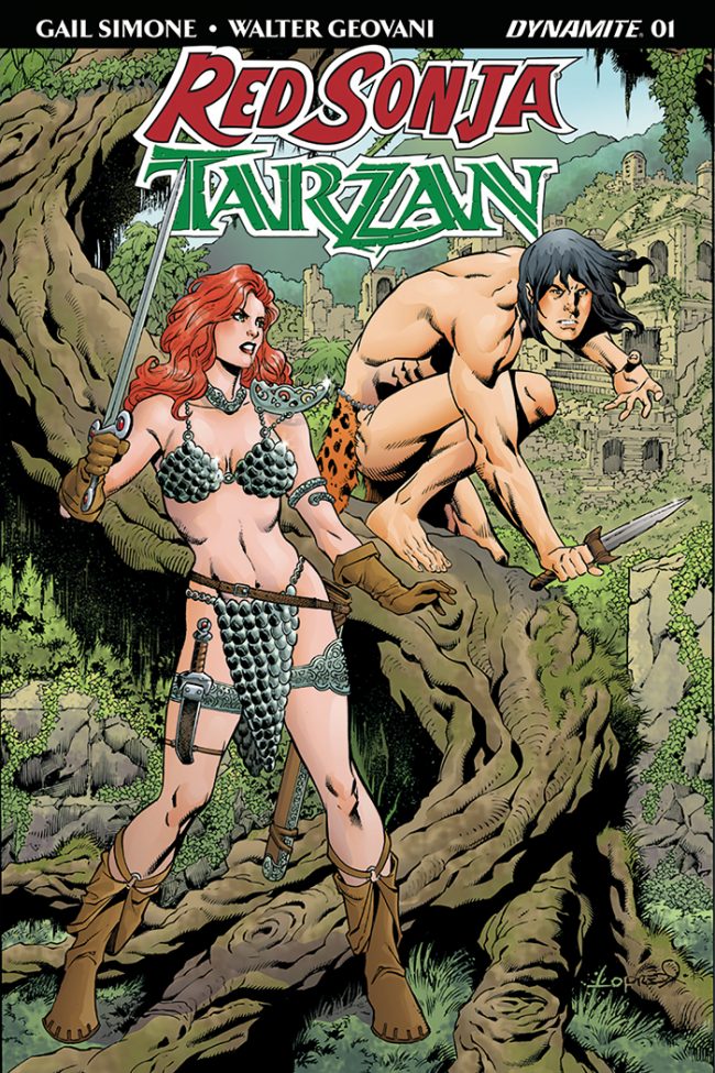 Red Sonja/Tarzan #1 (Dynamite Entertainment)