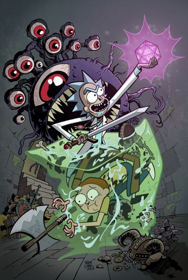 Rick & Morty Dungeons & Dragons #1 (IDW Publishing/Oni Press)