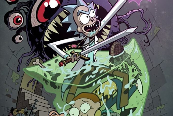 Rick & Morty Dungeons & Dragons #1 (IDW Publishing/Oni Press)