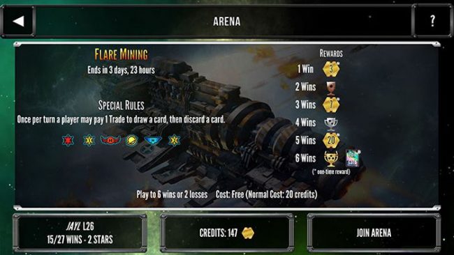 Star Realms Arena Screen (White Wizard Games)