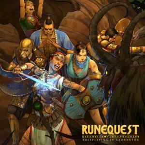 RuneQuest: Roleplaying in Glorantha Art (Chaosium Inc.)