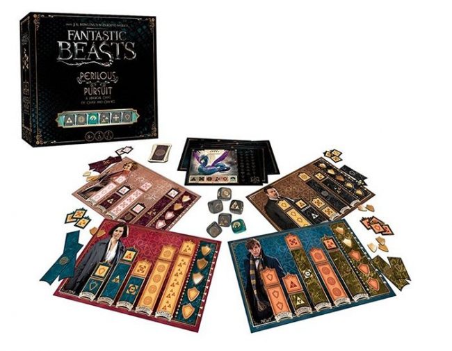 Fantastic Beasts: Perilous Pursuit Components (USAopoly)