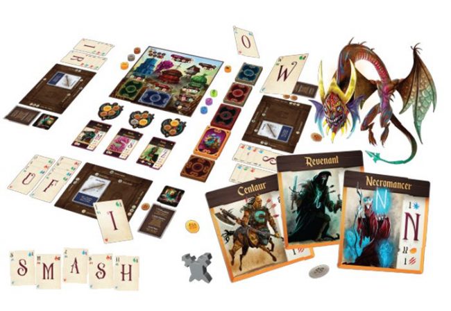 Spell Smashers Components (Renegade Game Studios)