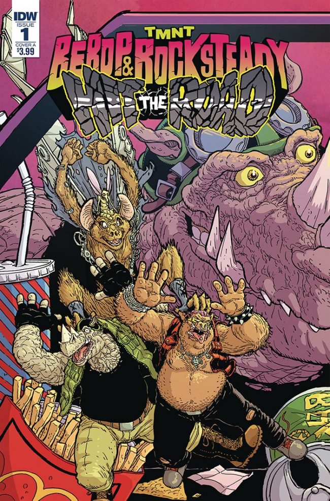 Teenage Mutant Ninja Turtles: Bebop and Rocksteady Hit the Road #1 (IDW Publishing)