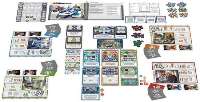 Gen7: A Crossroads Game Components (Plaid Hat Games)