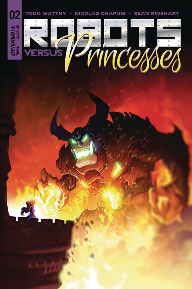 Robots Vs Princesses #2 (Dynamite Entertainment)