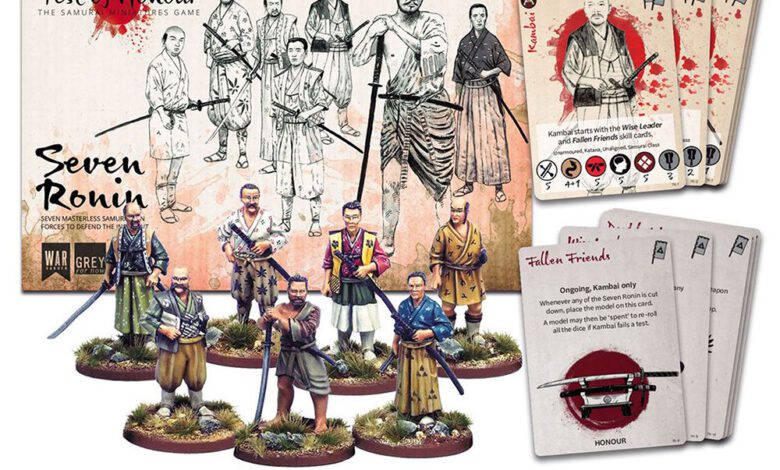 Test of Honour Seven Ronin Box Set Contents (Warlord Games)