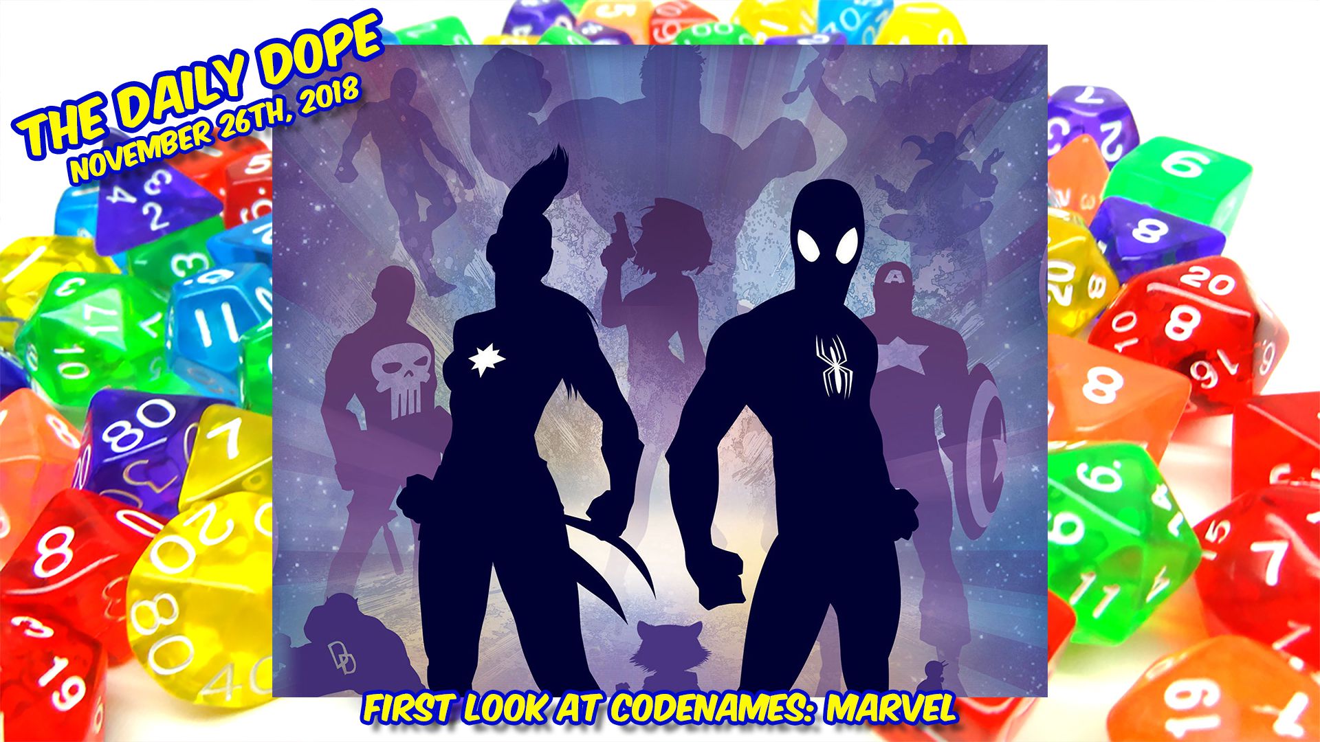 First Look at 'Codenames Marvel' on The Daily Dope for