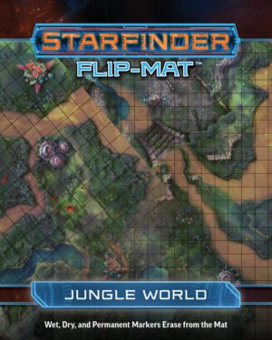 Starfinder Flip-Mat: Jungle World (Paizo Inc.)