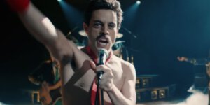 Rami Malek as Freddie Mercury in Bohemian Rhapsody (20th Century Fox)