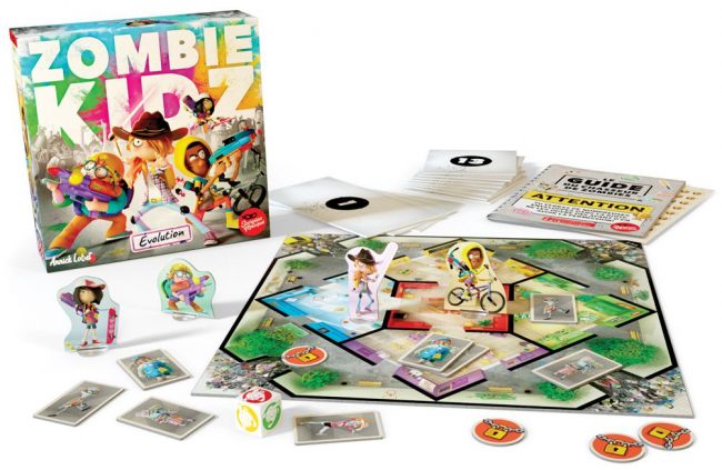 Zombie Kidz Evolution Spread (Iello Games)