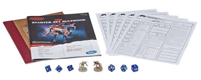 Stranger Things Dungeons & Dragons Starter Set Conttents (Hasbro/Wizards of the Coast)