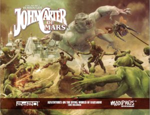 John Carter of Mars RPG Splash (Modiphius Entertainment)